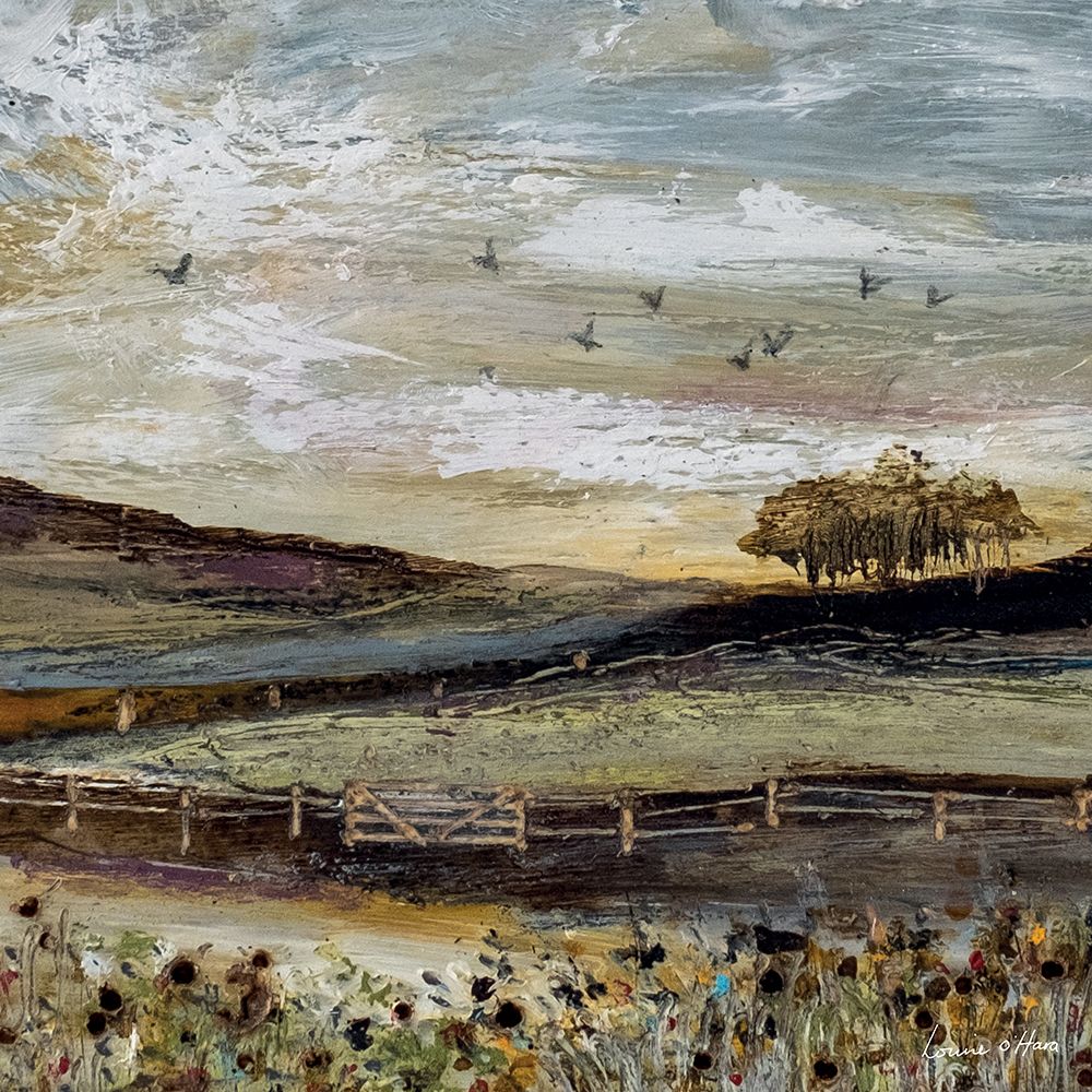 Flying Home To Roost II art print by Louise OHara for $57.95 CAD