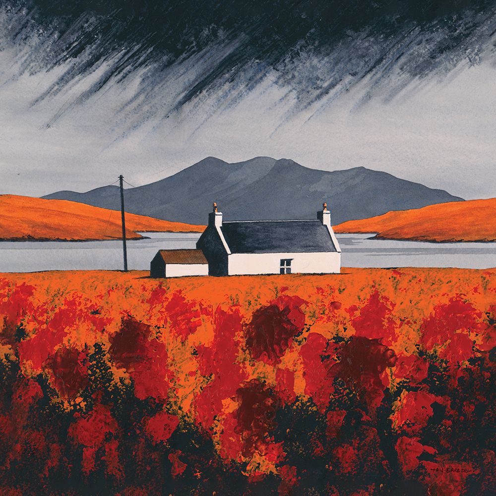 Loch Erisort - Autumn art print by Anthony Barber for $57.95 CAD
