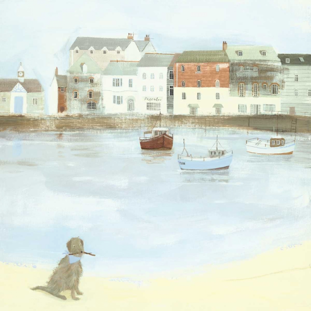 Cornish Sea Dog art print by Hannah Cole for $57.95 CAD