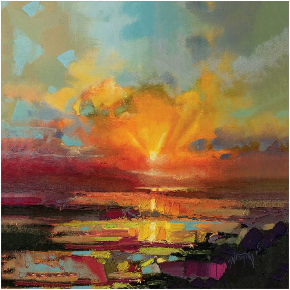 Optimism Sunrise Study art print by Scott Naismith for $57.95 CAD