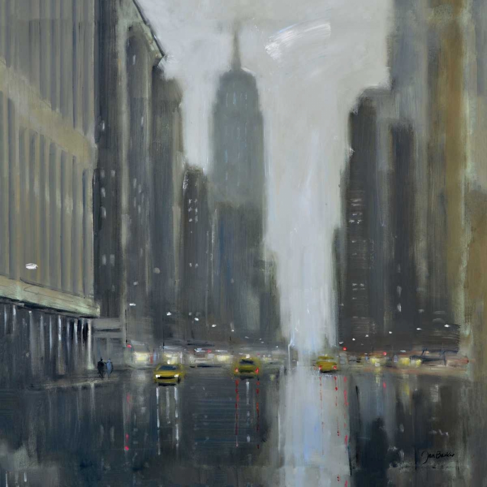 Early Commute-5th Avenue art print by Jon Barker for $57.95 CAD