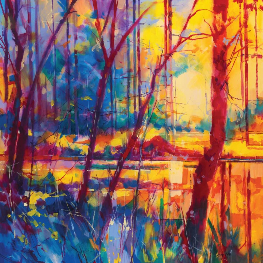 Evening Sunset at Meadowcliff art print by Doug Eaton for $57.95 CAD