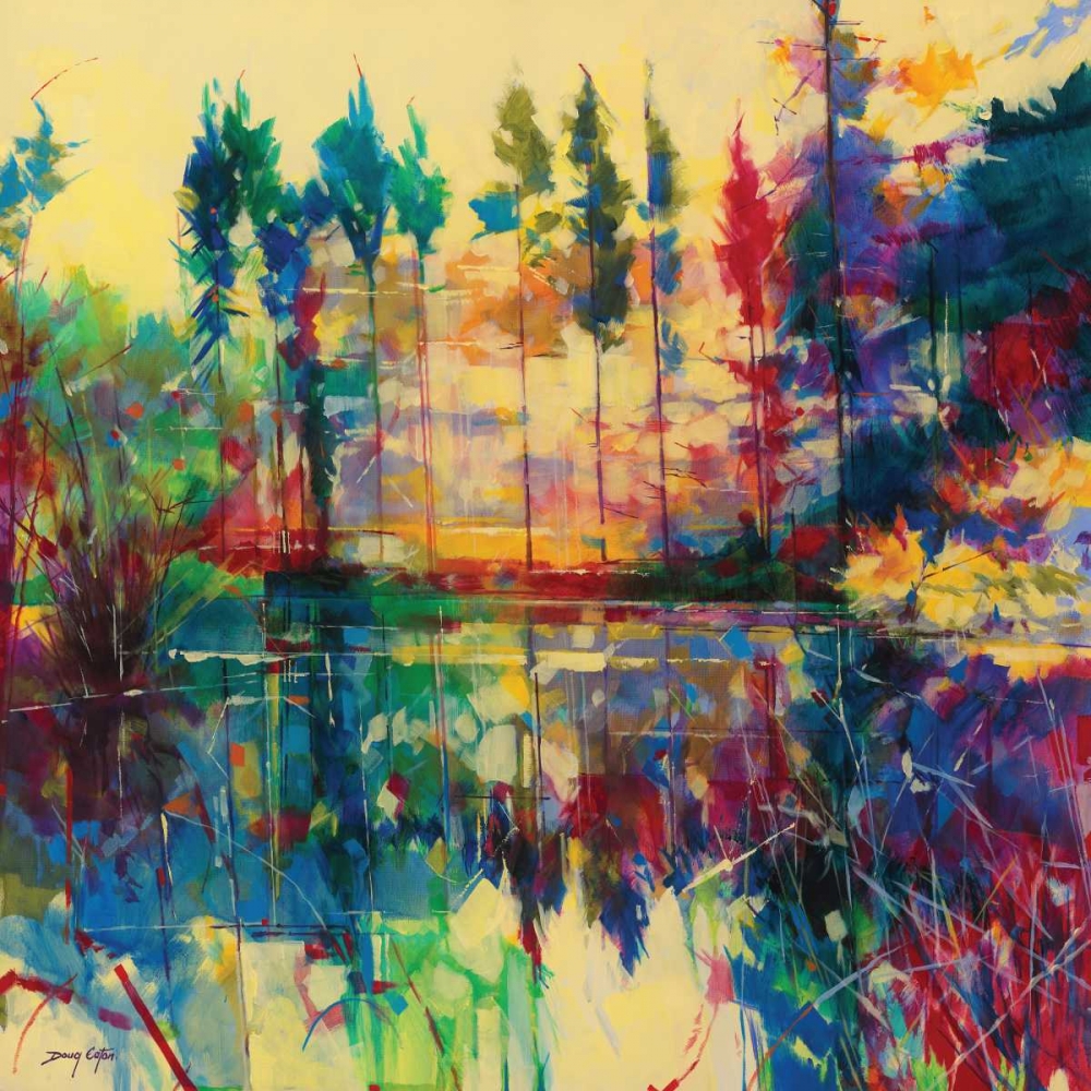 Looking Across the Pond art print by Doug Eaton for $57.95 CAD