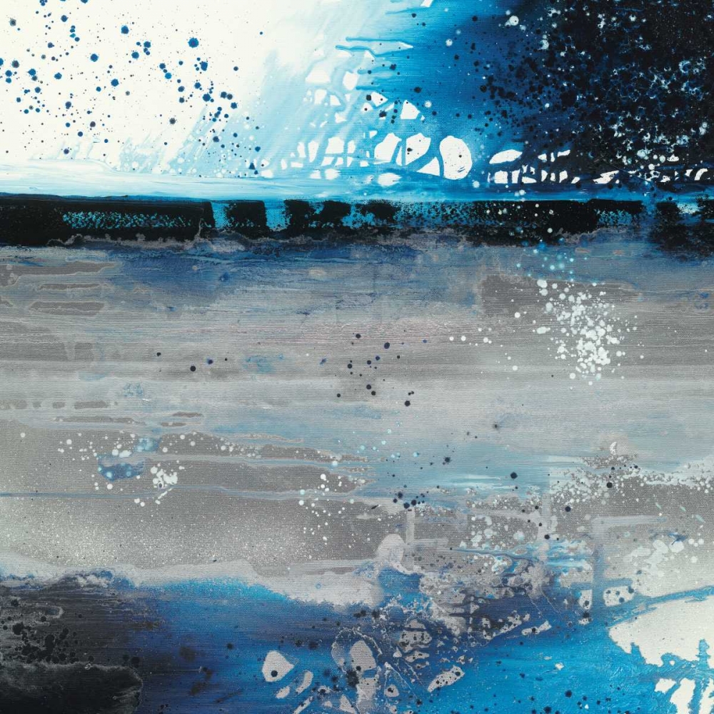 Ice Blue art print by Soozy Barker for $57.95 CAD