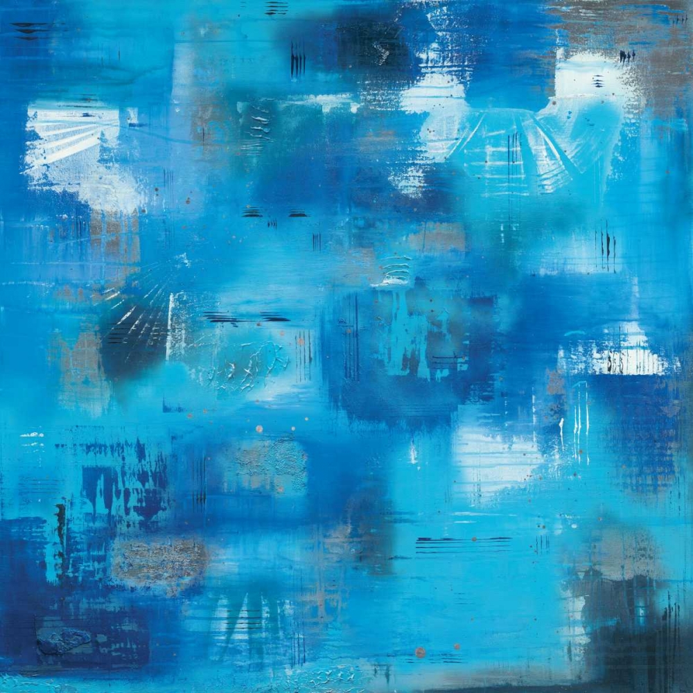 Tropical Lagoon art print by Soozy Barker for $57.95 CAD