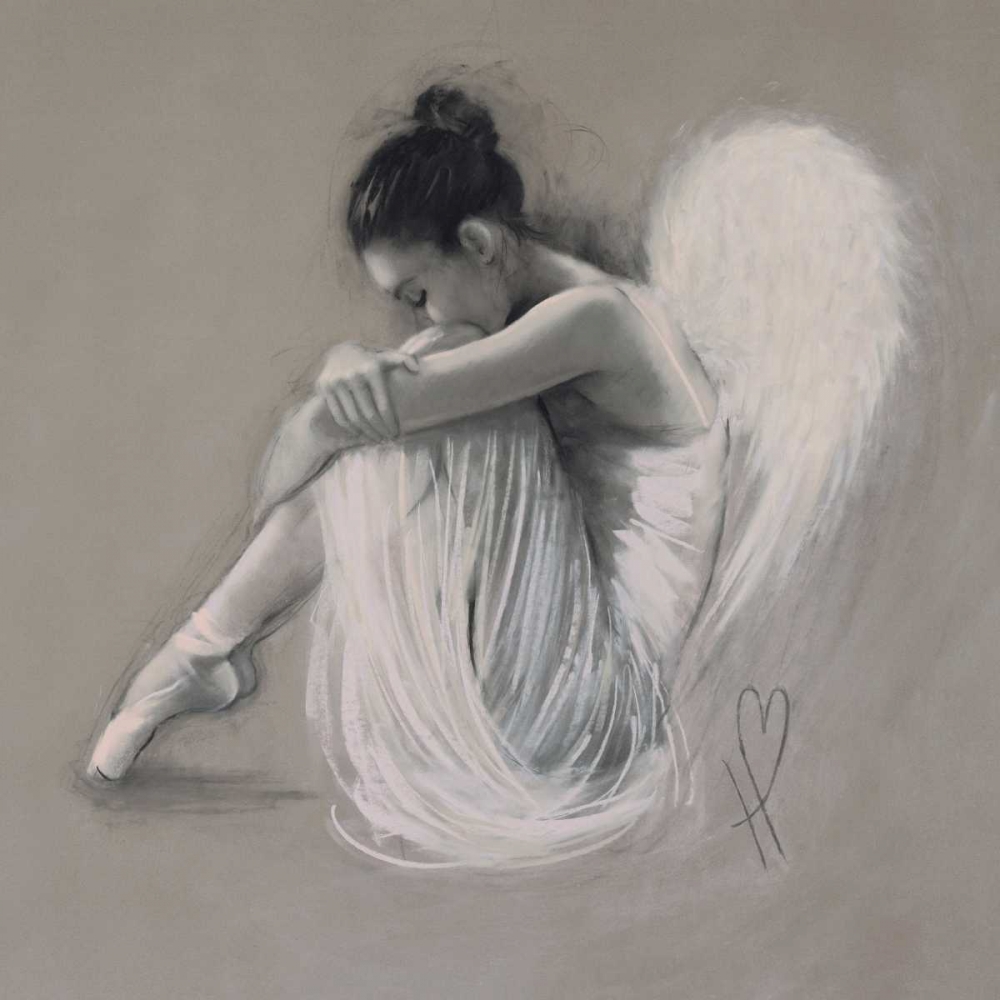 Angel Wings IV art print by Hazel Bowman for $57.95 CAD