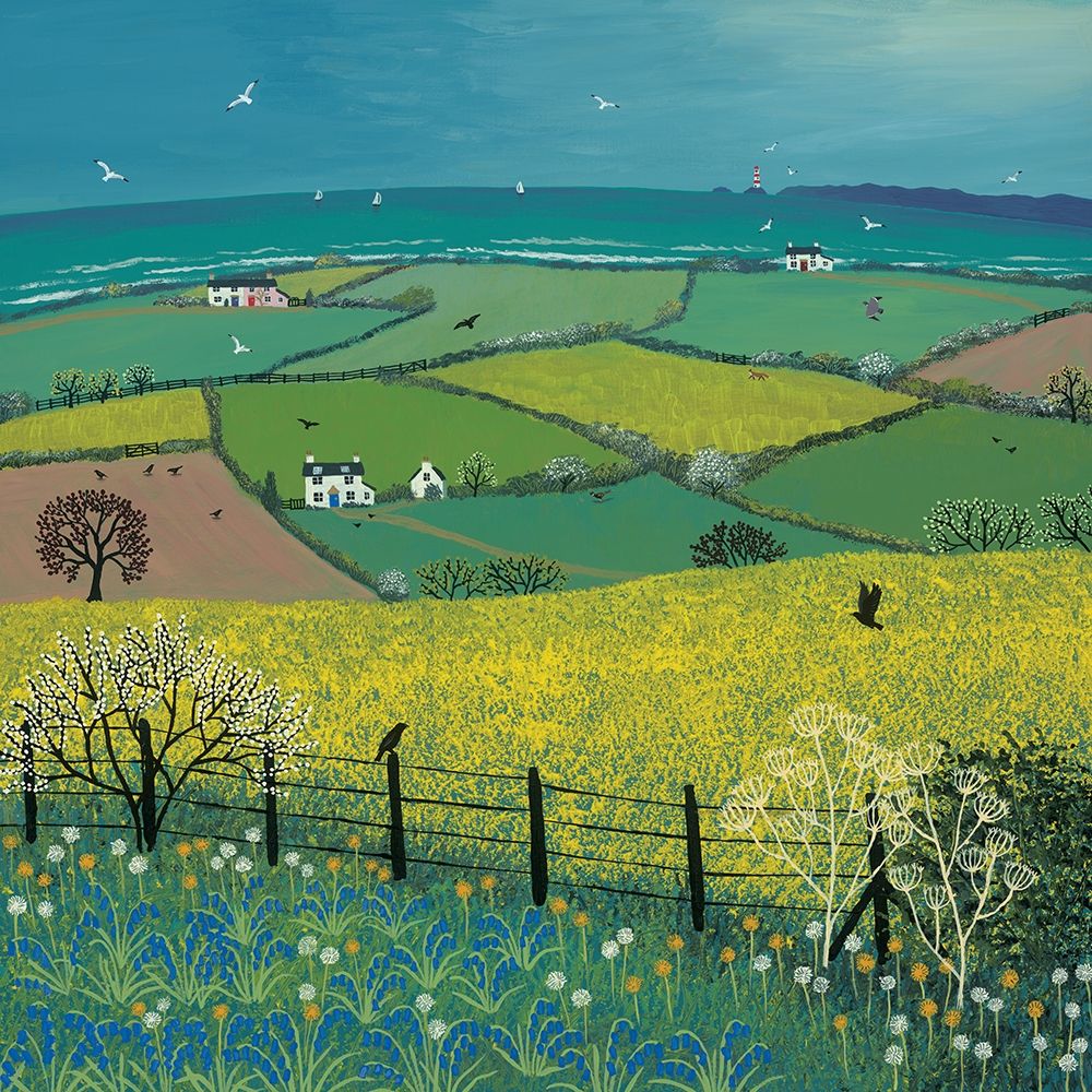Coastal View art print by Jo Grundy for $57.95 CAD