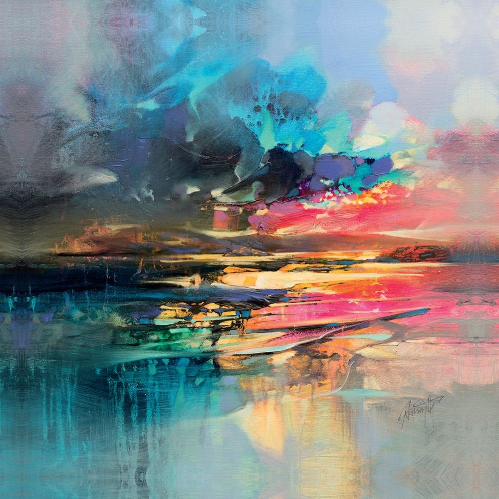 Dissolving Shoreline art print by Scott Naismith for $57.95 CAD