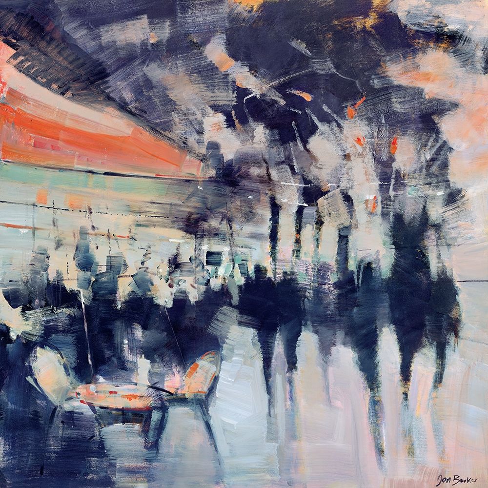 Knightsbridge Night Out art print by Jon Barker for $57.95 CAD