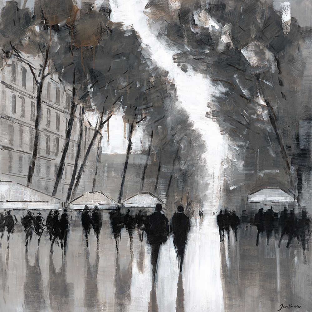 Las Ramblas, Barcelona art print by Jon Barker for $57.95 CAD