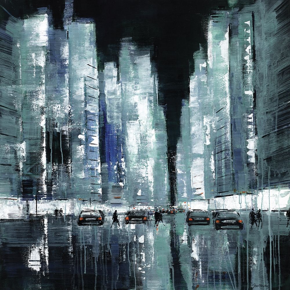 New York Never Stops art print by Jon Barker for $57.95 CAD