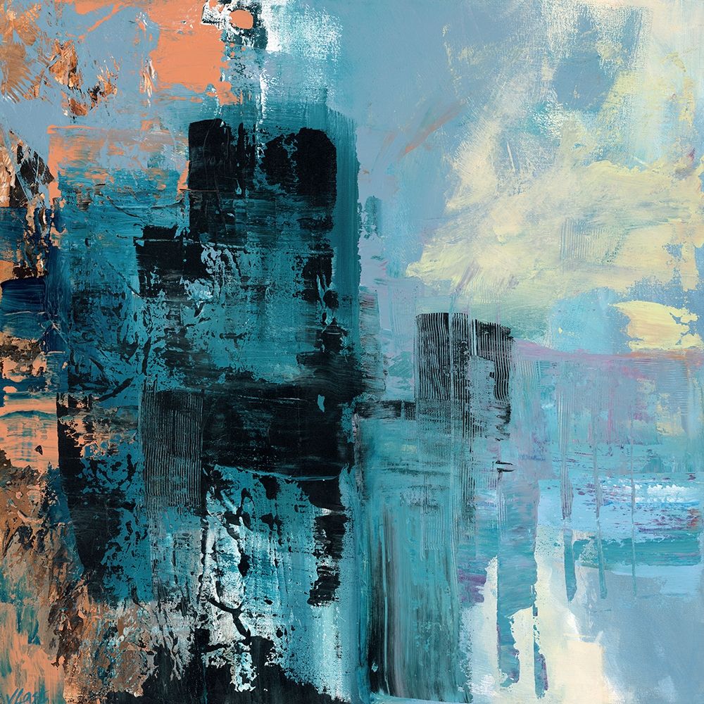 Misty City art print by Joanne Last for $57.95 CAD