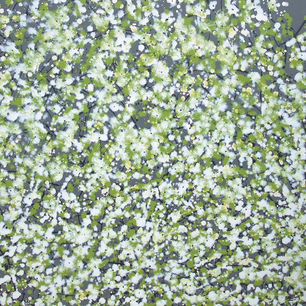 Spring Blossom with Green art print by Simon Fairless for $57.95 CAD