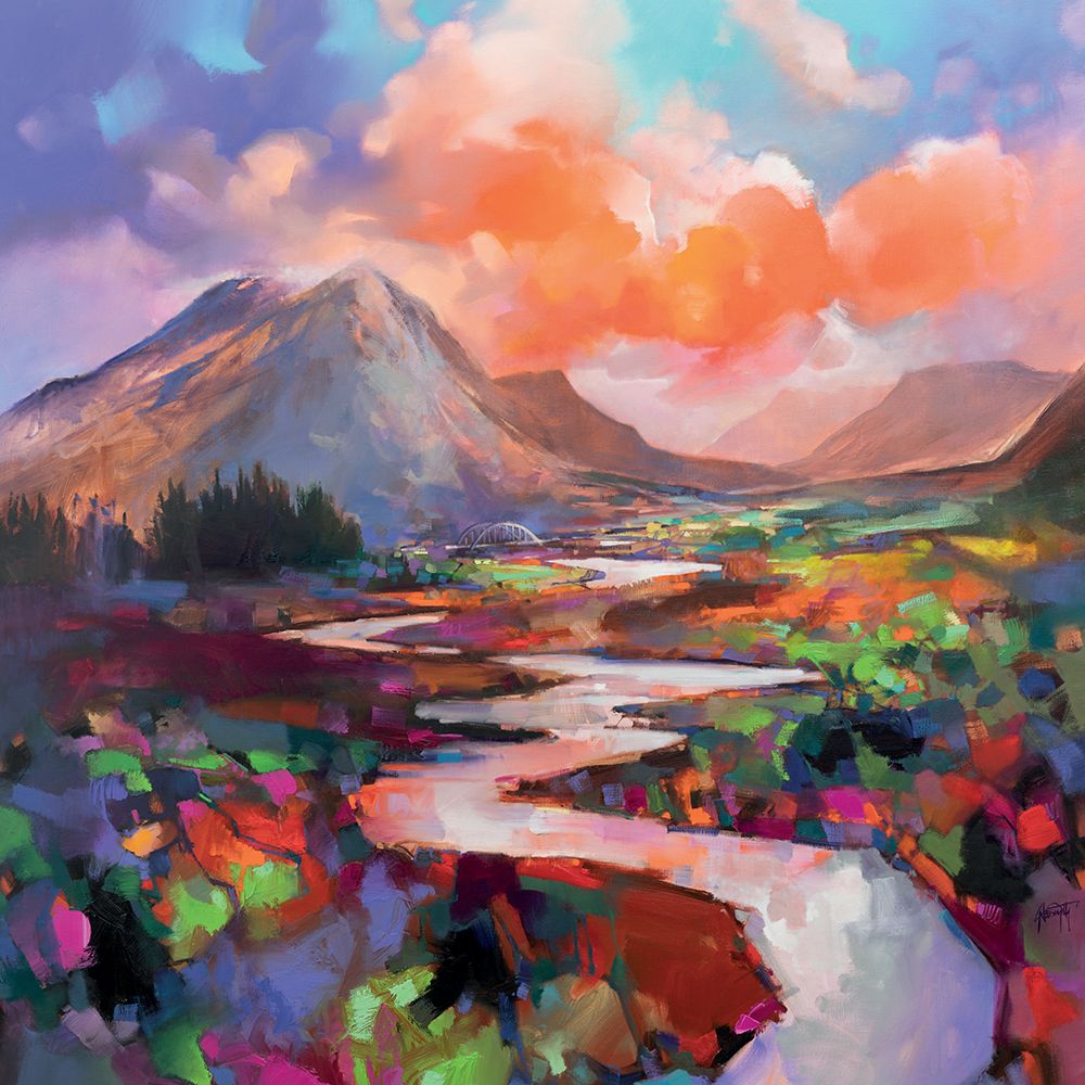 Etive Flow art print by Scott Naismith for $57.95 CAD
