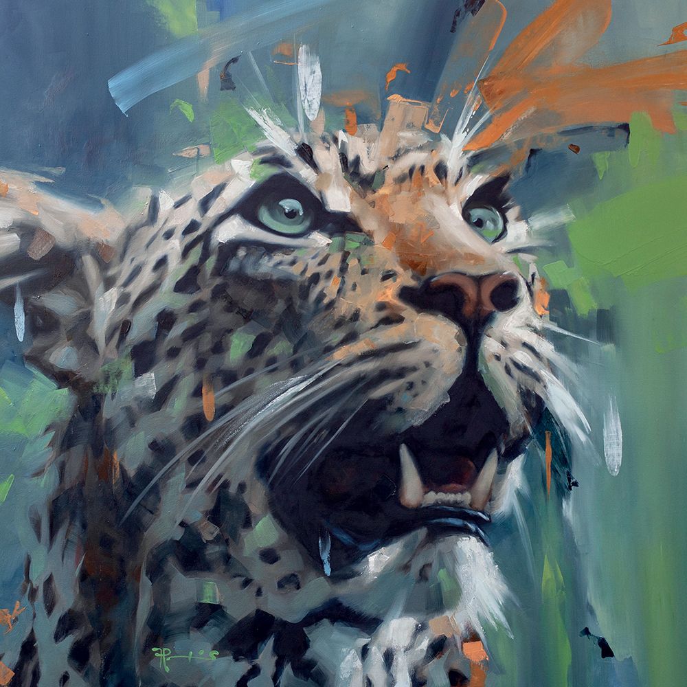 Leopard art print by Frank Pretorius for $57.95 CAD