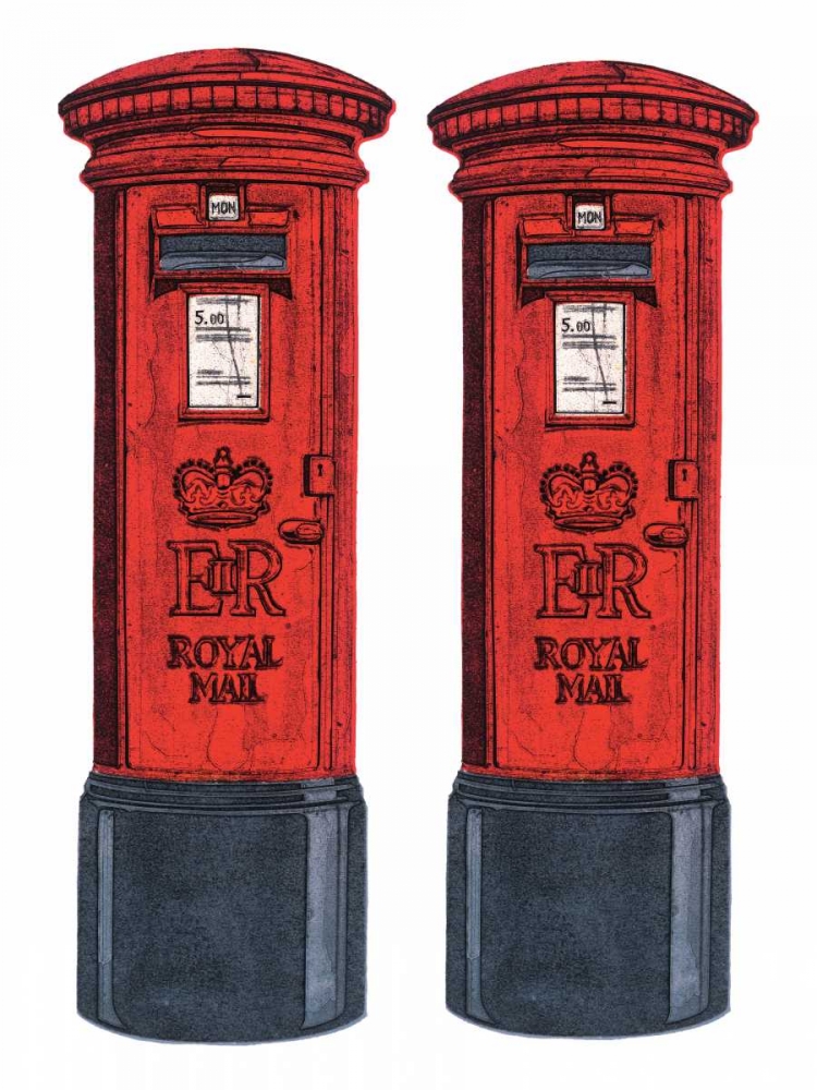 Post Boxes art print by Barry Goodman for $57.95 CAD