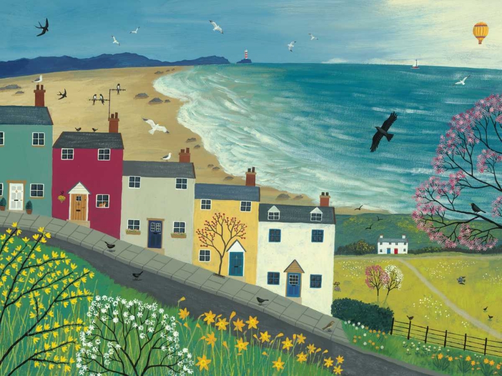 Spring is in the Air art print by Jo Grundy for $57.95 CAD
