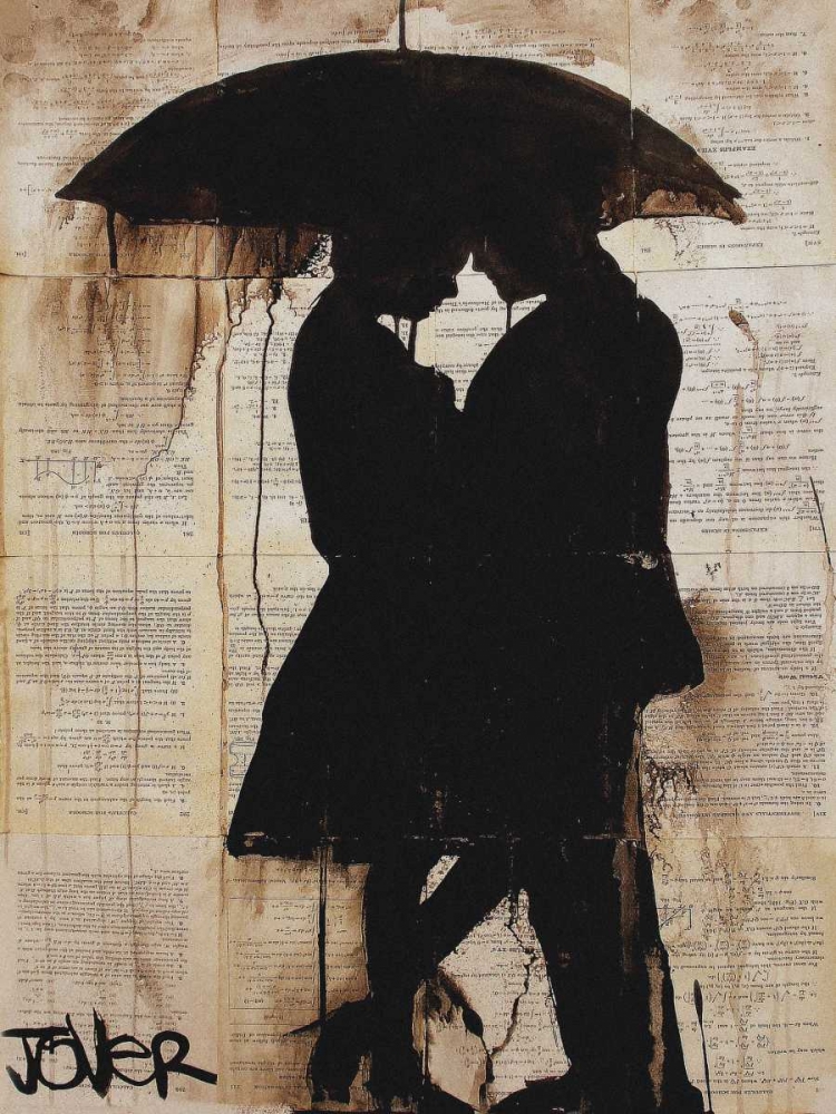 Rain Lovers art print by Loui Jover for $57.95 CAD