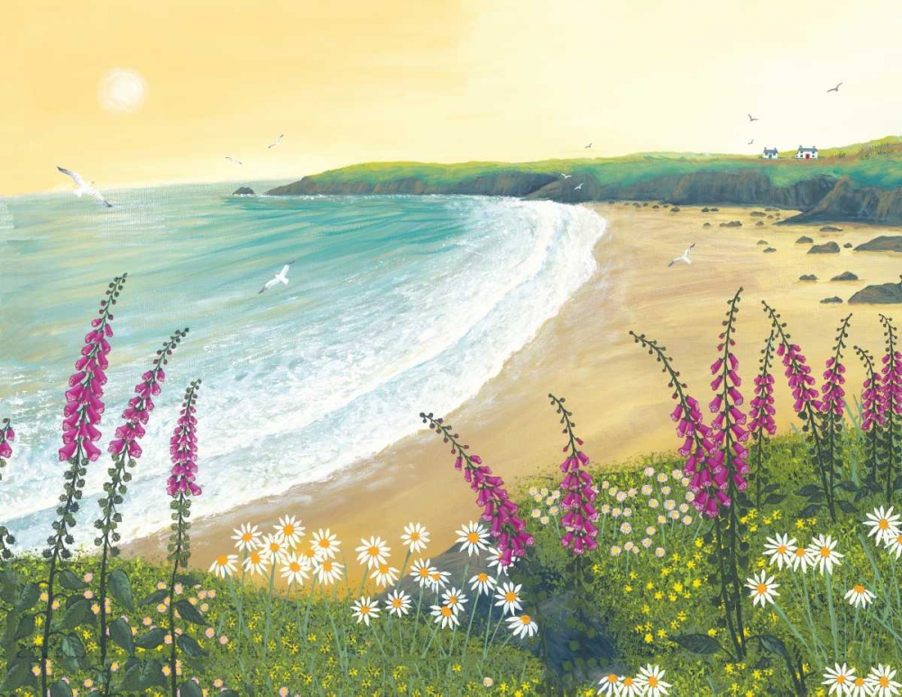 Dawn Over Foxglove Bay art print by Jo Grundy for $57.95 CAD