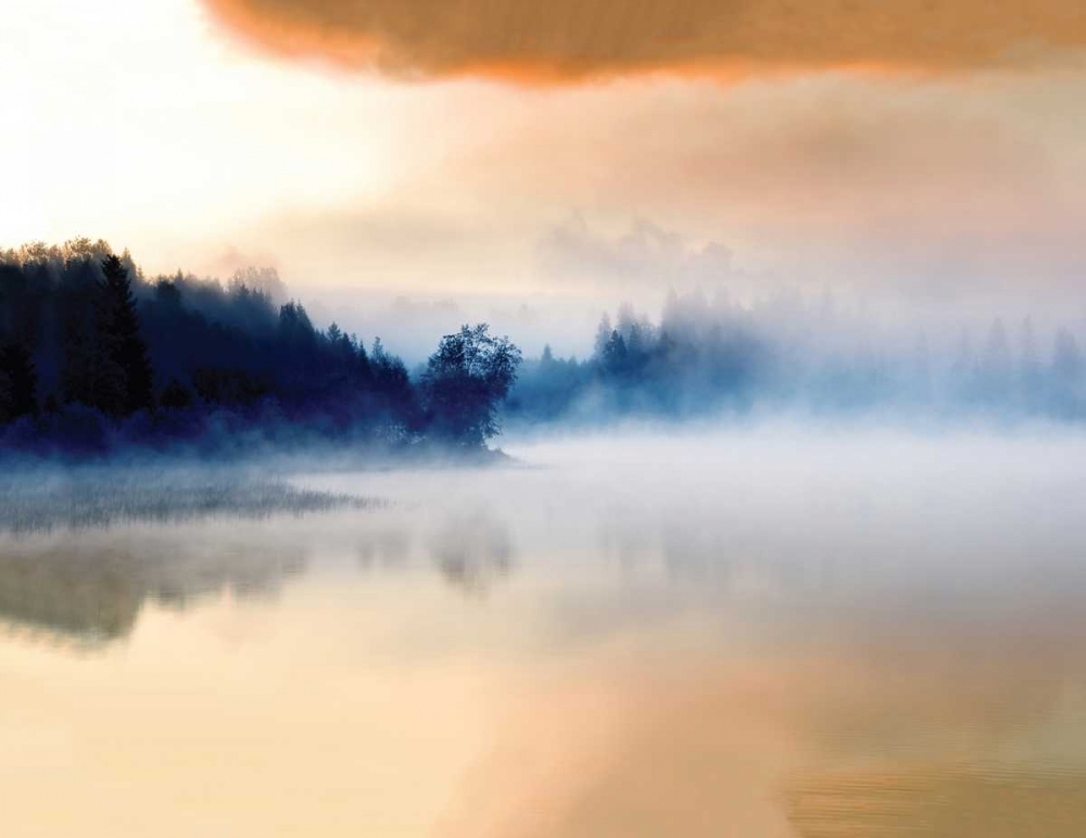 Hazy Lake art print by Andreas Stridsberg for $57.95 CAD