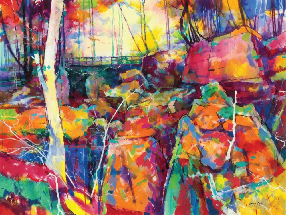 Puzzlewood art print by Doug Eaton for $57.95 CAD