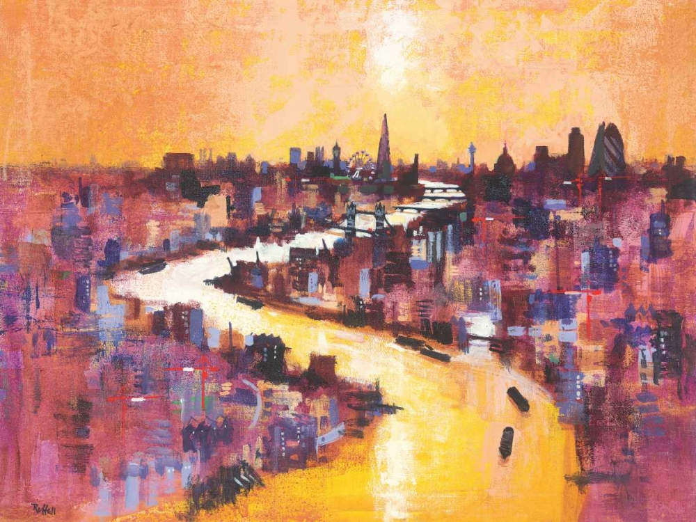 From Canary Wharf art print by Colin Ruffell for $57.95 CAD