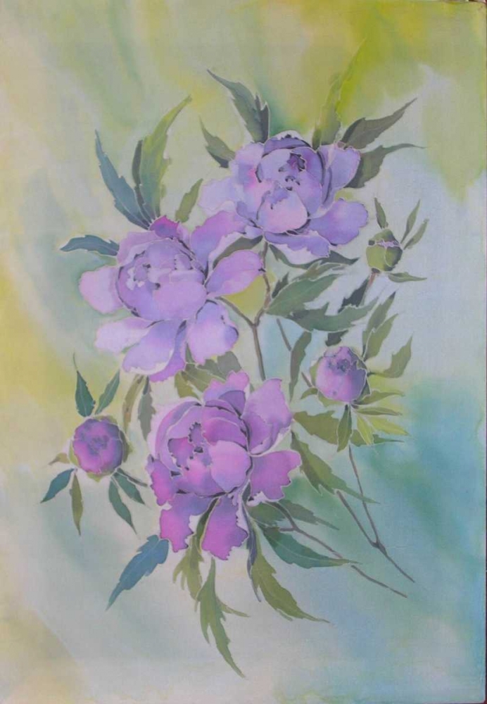 Purple Floriade I art print by Alisa Mayskaya for $57.95 CAD