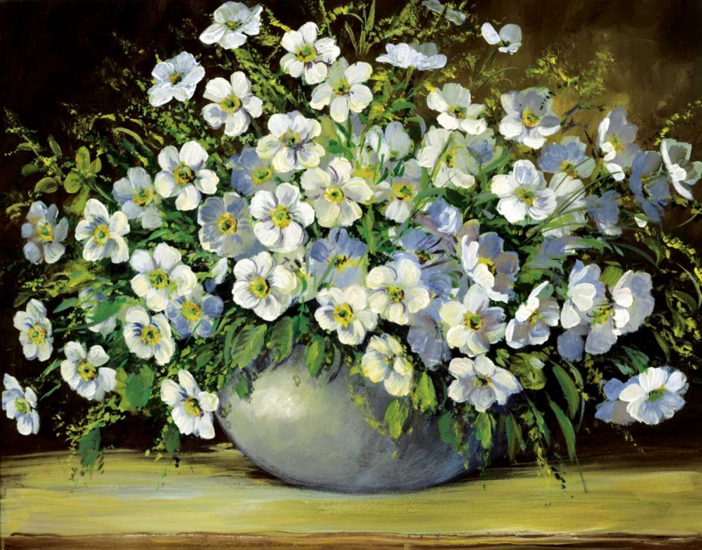 Bouquet of wild flowers art print by Anna Paleta for $57.95 CAD