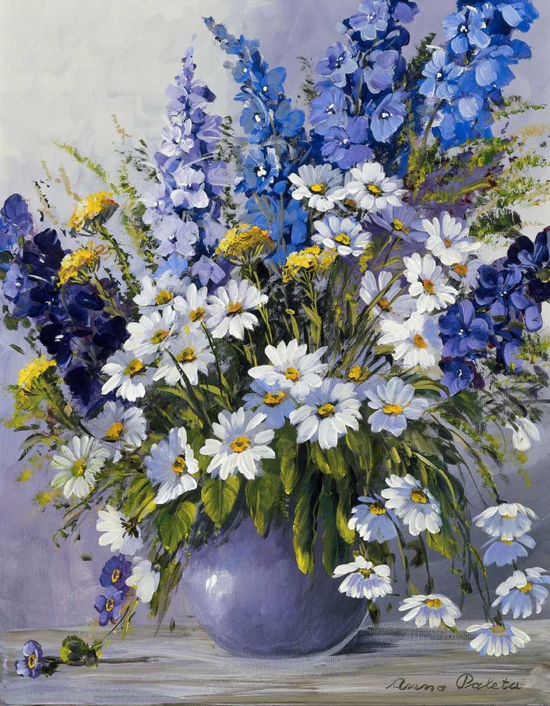 Delphinium art print by Anna Paleta for $57.95 CAD