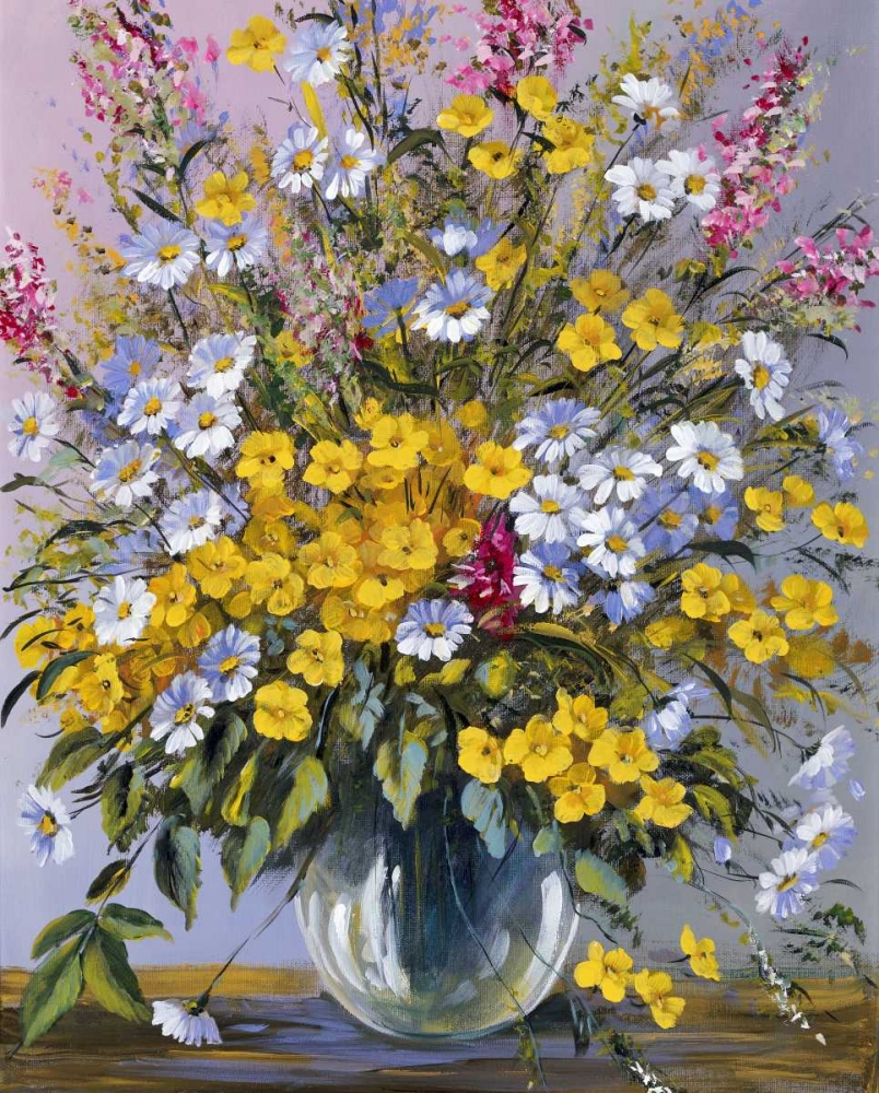Mixed bouquet art print by Anna Paleta for $57.95 CAD