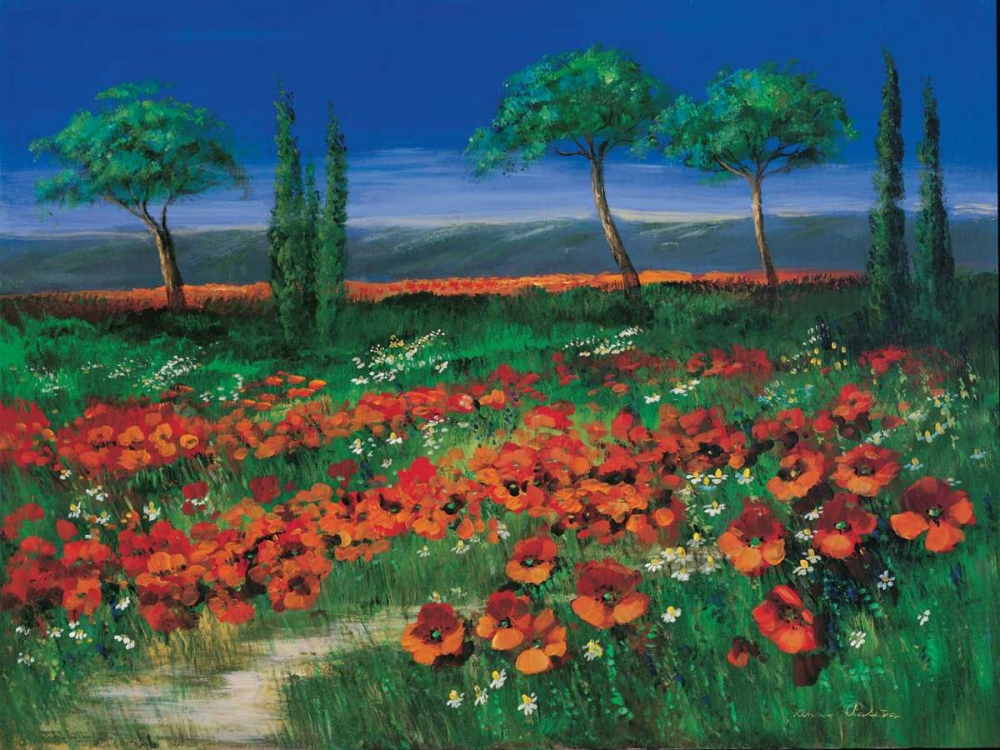 Field of primroses art print by Anna Paleta for $57.95 CAD