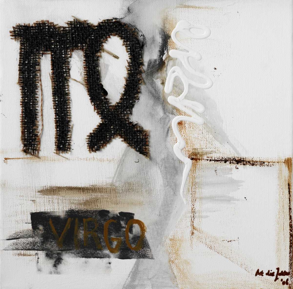 Virgo art print by Art die Zakko for $57.95 CAD