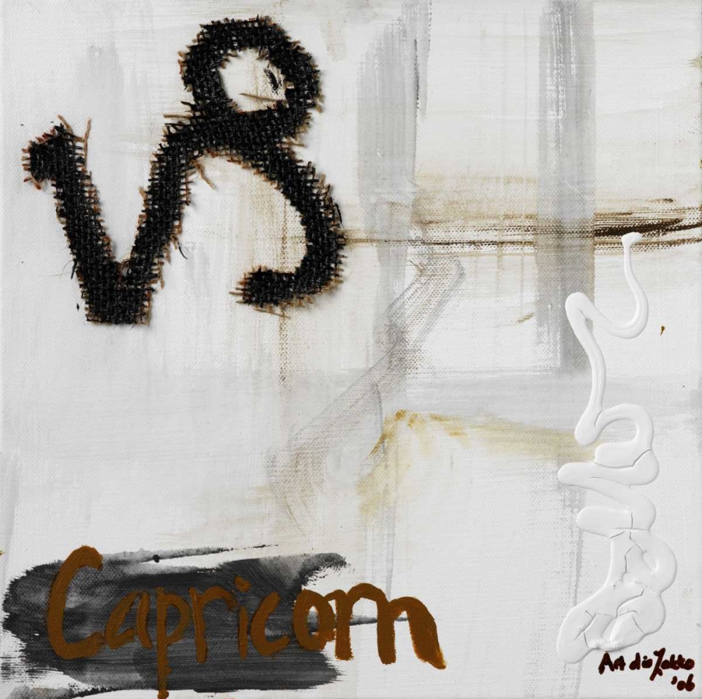 Capricorn art print by Art die Zakko for $57.95 CAD