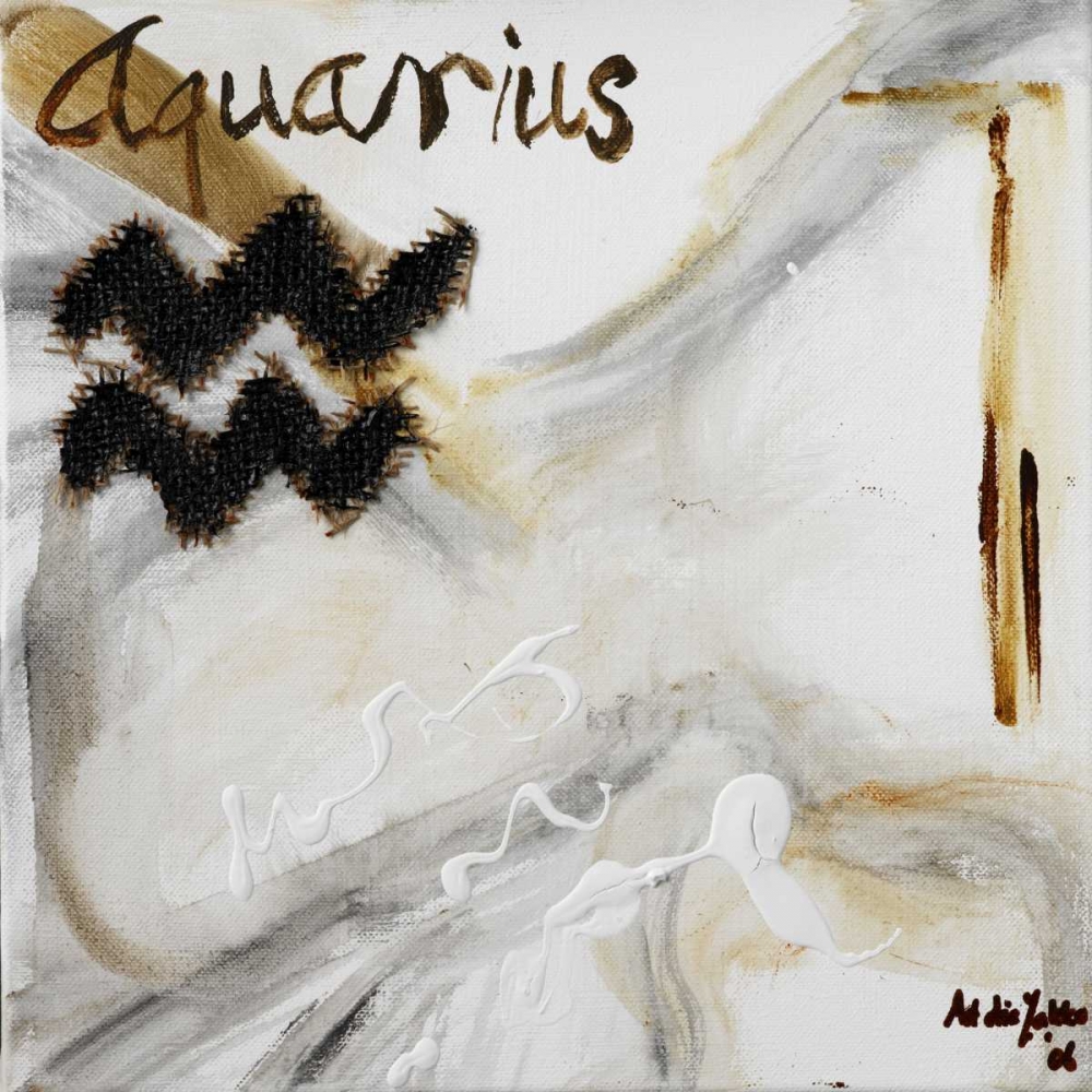Aquarius art print by Art die Zakko for $57.95 CAD