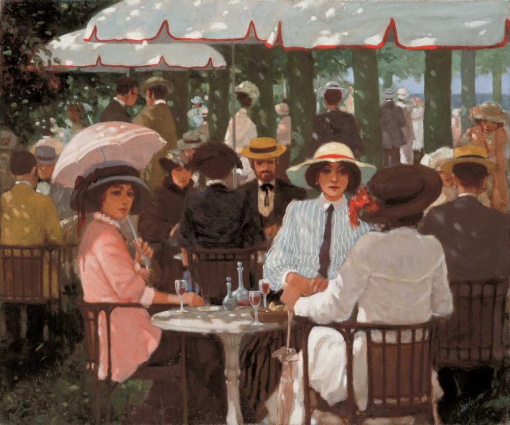 Terrace I art print by Carel van Rooijen for $57.95 CAD