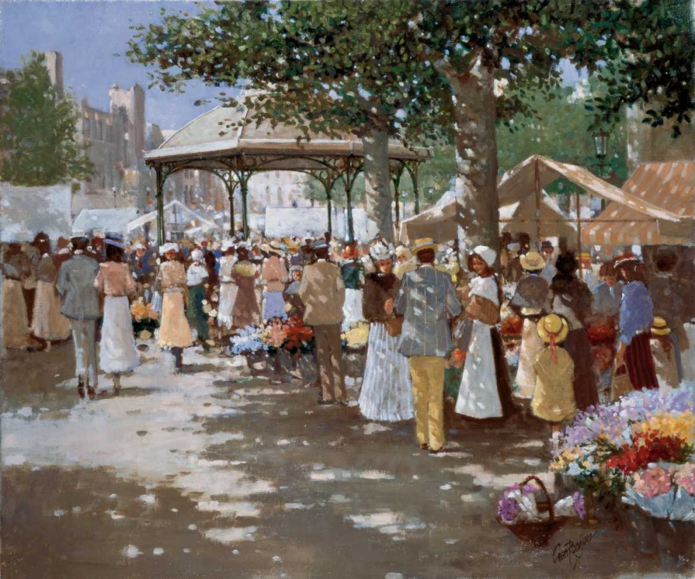 Old Market place I art print by Carel van Rooijen for $57.95 CAD