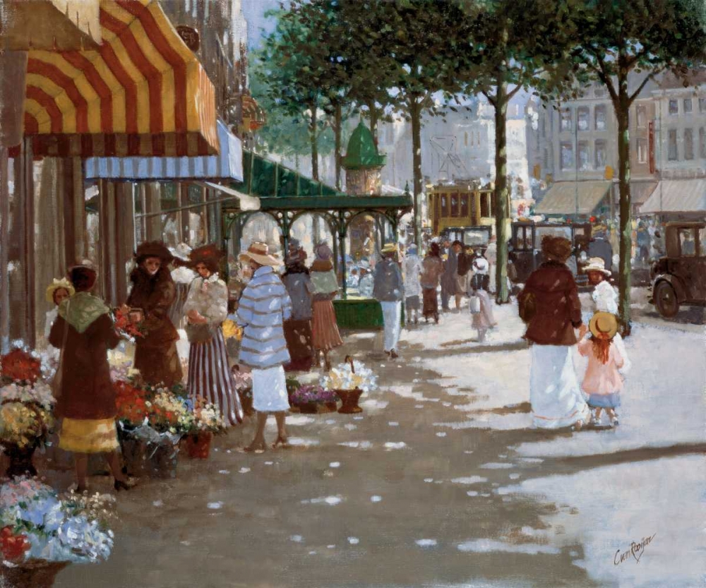 Old Market place II art print by Carel van Rooijen for $57.95 CAD