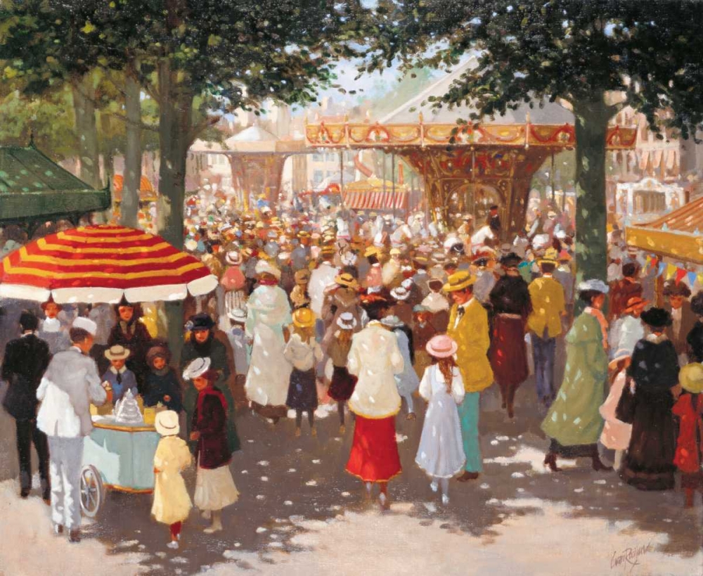 Old Market place III art print by Carel van Rooijen for $57.95 CAD