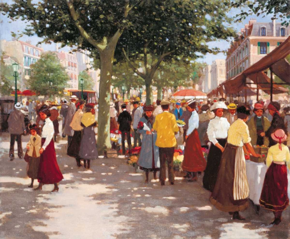 Street old days I art print by Carel van Rooijen for $57.95 CAD