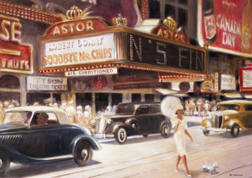 Los Angeles I art print by E Denis for $57.95 CAD