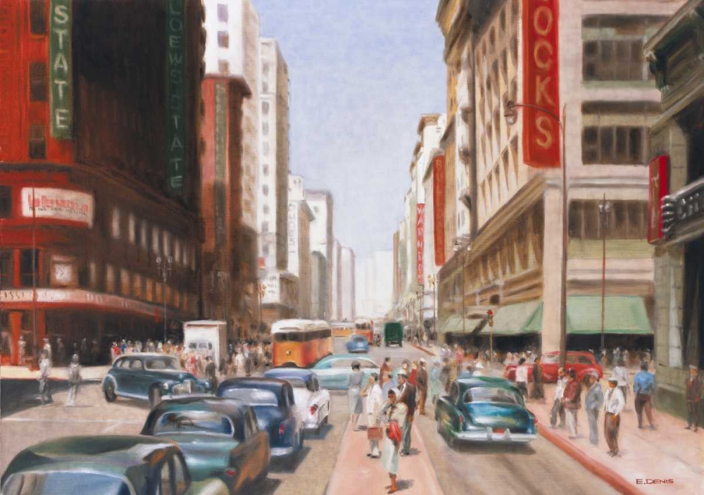 Los Angeles II art print by E Denis for $57.95 CAD