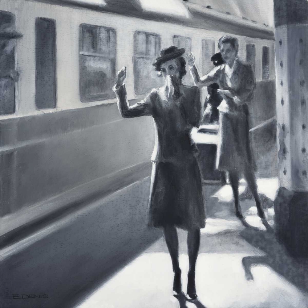 trainstation art print by E Denis for $57.95 CAD