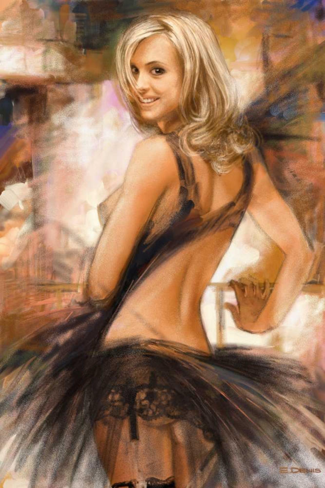 Attractive II art print by E Denis for $57.95 CAD