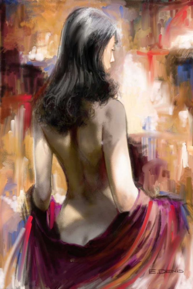 Attractive IV art print by E Denis for $57.95 CAD