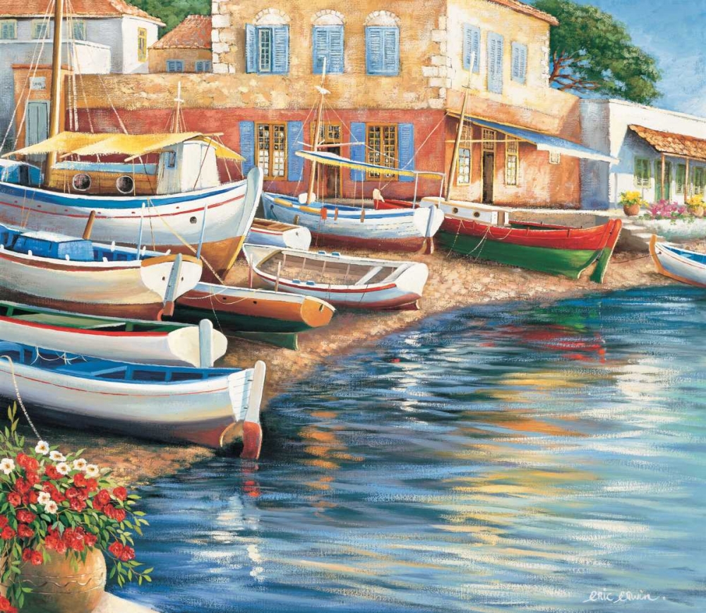Ambiance de mediterranee I art print by Eric Erwin for $57.95 CAD