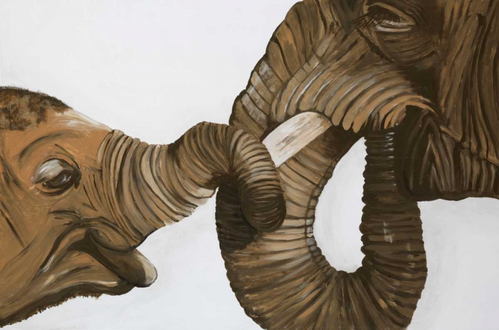 Elefant art print by O Elki for $57.95 CAD