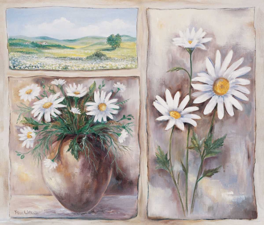 White trio art print by Rian Withaar for $57.95 CAD