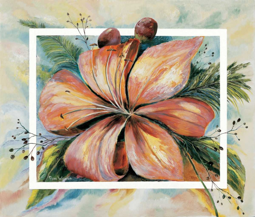 Freesias in fantasy I art print by Rian Withaar for $57.95 CAD