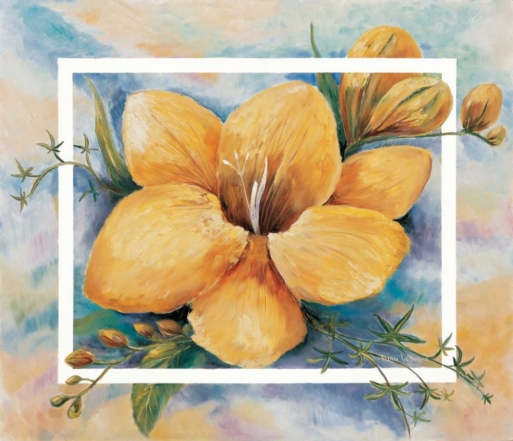 Freesias in fantasy II art print by Rian Withaar for $57.95 CAD