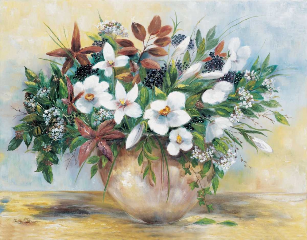 Bounteous blooms art print by Rian Withaar for $57.95 CAD